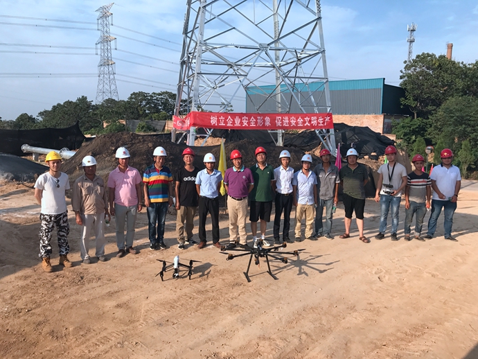 华润电力控股有限公司中西大区副总司理李曙光至南宫NG28电力河南偃师项目园地检查指导事情