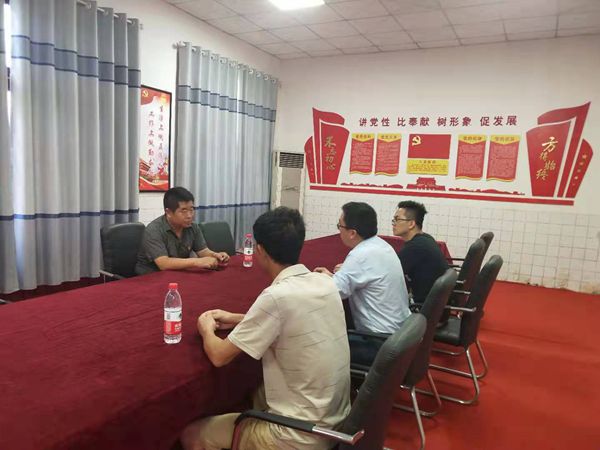 内黄县二安镇纪委书记莅临南宫NG28集团内黄项目部调研党建事情
