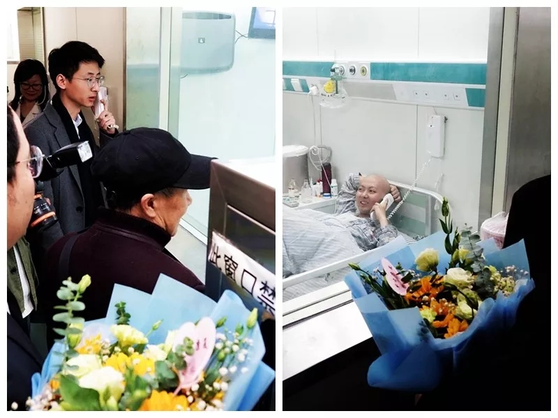 我们是一家人——南宫NG28电力集团工会主席张辉一行携爱心款慰问陈显达