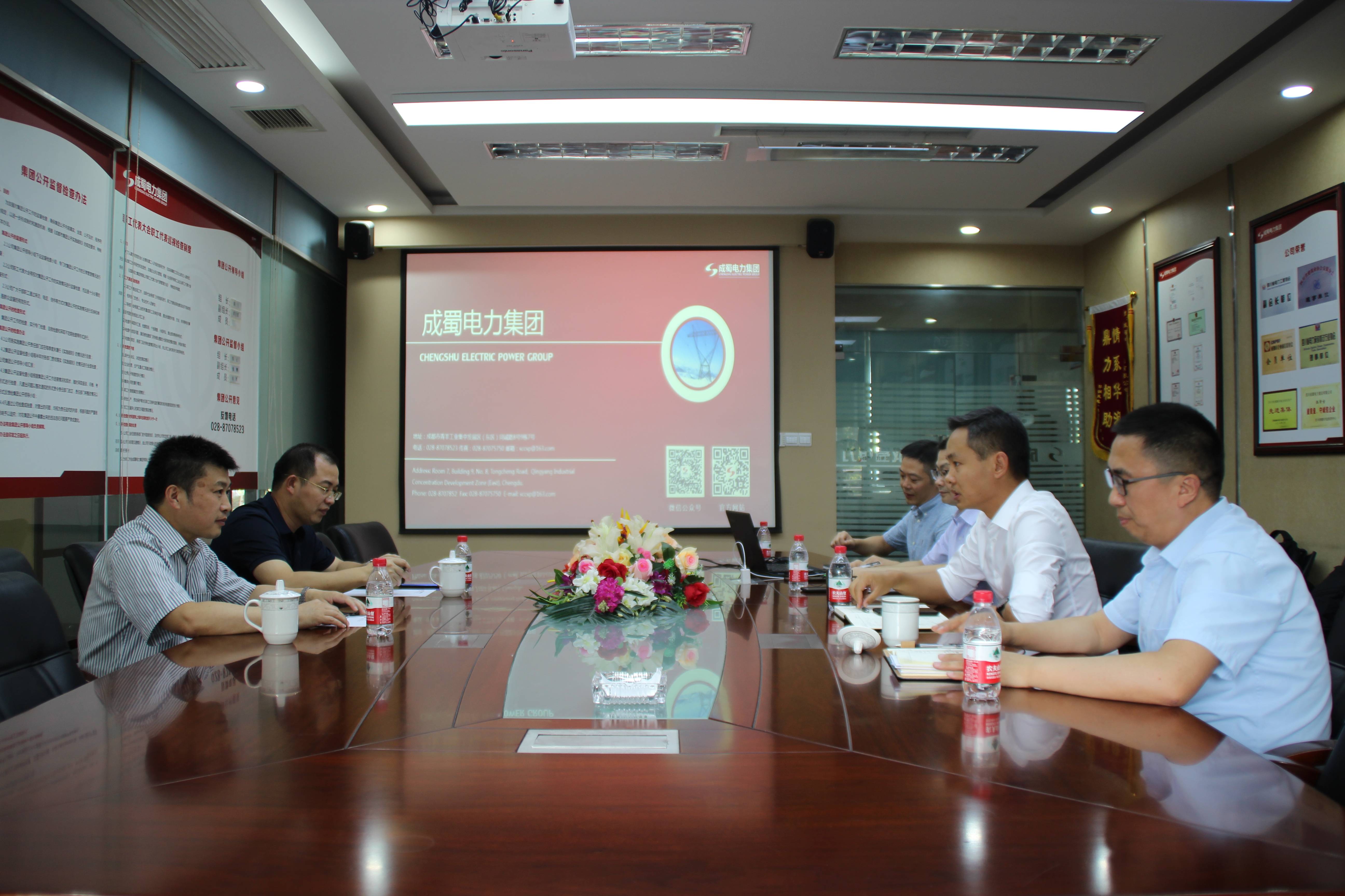  三一新能源北方大区总司理李浩风赴南宫NG28电力集团旅行交流