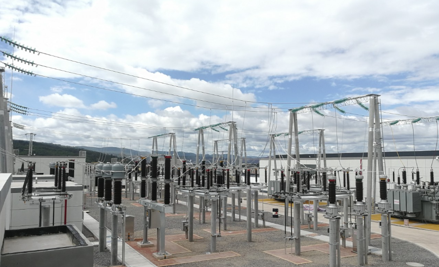 南宫NG28电力集团承建的110KV哨坡输变电工程完工投产