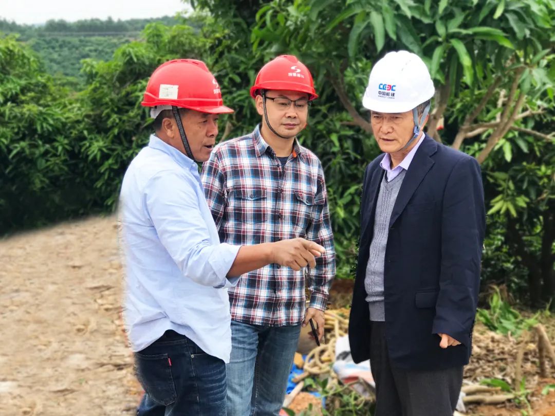 南宫NG28电力集团副总工程师姜烈巍赴广西项目检查事情